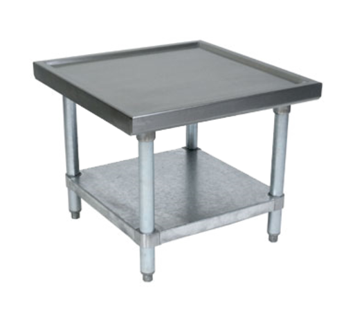 John Boos MS4-3030GSK 30" Mixer Table w/ Galvanized Undershelf Base, 30"D-cityfoodequipment.com