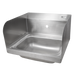 John Boos PBHS-W-1410-1-SSLR Wall Mount Commercial Hand Sink w/ 14"L x 10"W x 5"D Bowl, Side Splashes-cityfoodequipment.com