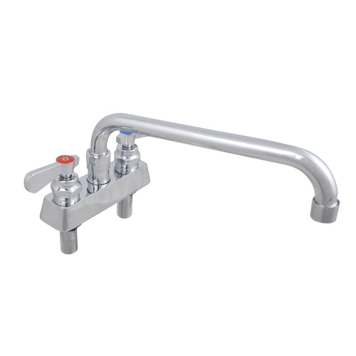 John Boos PBF-4DM-12LF Deck Mount Faucet w/ 12" Swing Nozzle-cityfoodequipment.com