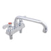 John Boos PBF-4DM-6LF-X Deck Mount Heavy Duty Faucet w/ 6" Swing Spout-cityfoodequipment.com