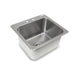 John Boos PB-DISINK201612 (1) Compartment Drop-in Sink - 20" x 16", Drain Included-cityfoodequipment.com