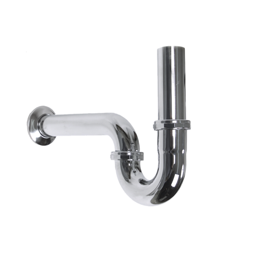John Boos PB-PT1.5 1 1/2" P Trap w/ Tail Pipe-cityfoodequipment.com