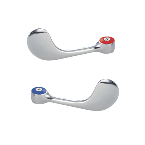 John Boos PB-WR Wrist Blades for Heavy Duty Faucet, Stainless-cityfoodequipment.com
