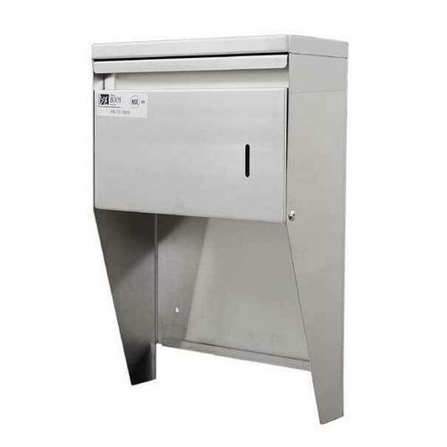 John Boos PB-TD-0909-X Wall Mount Paper Towel Dispenser for 17"W Hand Sinks, Stainless Steel-cityfoodequipment.com