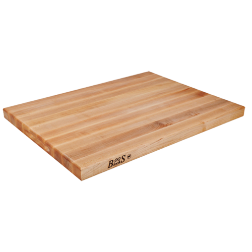 John Boos R02 Reversible Cutting Board, 18x24x1 1/2", Hard Rock Maple-cityfoodequipment.com