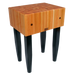 John Boos RN-LB3024 10" Cherry Top Butcher Block Work Table - 30"L x 24"D-cityfoodequipment.com