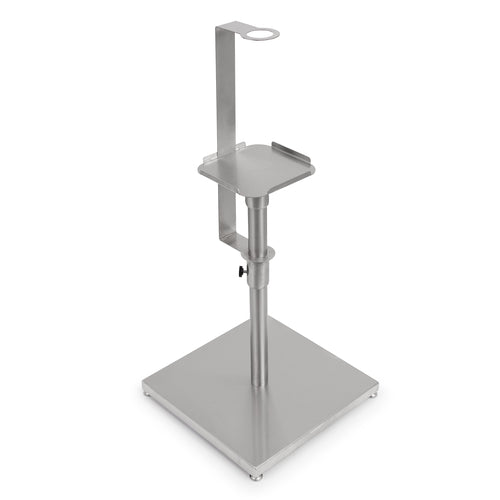 John Boos SDS-SB-2 Hand Sanitizer Stand w/ Adjustable Support Arm - 24"H, Stainless Steel-cityfoodequipment.com