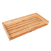 John Boos SB009-O 48" Work Table Top w/ 4" Coved Backsplash, Hard Rock Maple-cityfoodequipment.com
