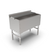 John Boos UBIB-1836-CP10-X 36" Underbar Ice Bin/Cocktail Unit w/ 10 Circuit Cold Plate - 18"D x 32 1/2"H, Stainless-cityfoodequipment.com