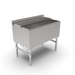 John Boos UBIB-2136-CP10-X 36" Underbar Ice Bin/Cocktail Unit w/ 10 Circuit Cold Plate - 21"D x 32 1/2"H, Stainless-cityfoodequipment.com