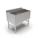 John Boos UBIB-2136-CP7-X 36" Underbar Ice Bin/Cocktail Unit w/ 7 Circuit Cold Plate - 21"D x 32 1/2"H, Stainless-cityfoodequipment.com