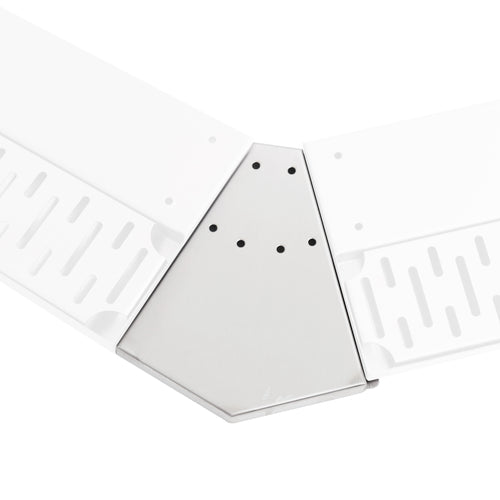 John Boos UBDR-45-OC-X 90° Outside Corner Filler for Bar Drink Rail-cityfoodequipment.com