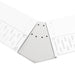 John Boos UBDR-45-OC-X 90° Outside Corner Filler for Bar Drink Rail-cityfoodequipment.com
