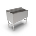 John Boos UBIB-1836-CP7-X 36" Underbar Ice Bin/Cocktail Unit w/ 7 Circuit Cold Plate - 18"D x 32 1/2"H, Stainless-cityfoodequipment.com