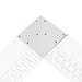 John Boos UBDR-90-IC-X 90° Inside Corner Filler for Bar Drink Rail-cityfoodequipment.com