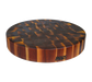 John Boos WAL-CCB183-R Walnut Chopping Block, Non-Reversible, End Grain, 18" Dia x 3" Thick-cityfoodequipment.com