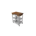John Boos WAL-CUCE30 Cart w/ Walnut Top & (2) Shelves, 20x30x35"-cityfoodequipment.com