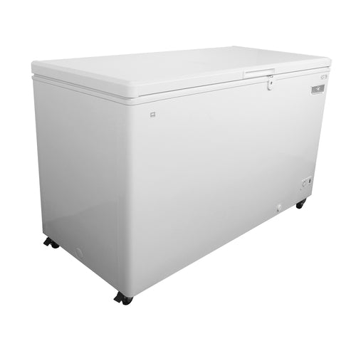 Kelvinator Commercial KCCF170WH 59 1/2" Mobile Chest Freezer w/ (1) Basket - White, 115v-cityfoodequipment.com