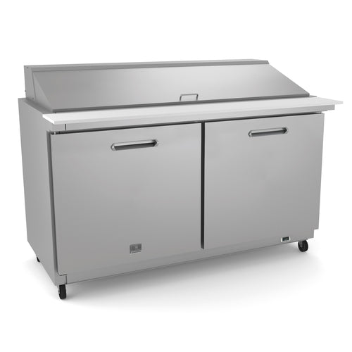 Kelvinator Commercial KCHMT60.24 60" Mega Top Sandwich/Salad Prep Table w/ Refrigerated Base, 115v-cityfoodequipment.com