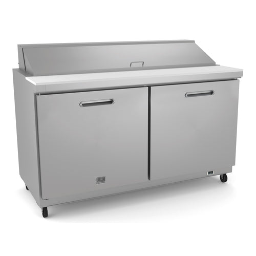 Kelvinator Commercial KCHST60.16 61 1/4" Sandwich/Salad Prep Table w/ Refrigerated Base, 115v-cityfoodequipment.com