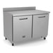 Kelvinator Commercial KCHUCWT60R (738301) 60" Undercounter Refrigerator w/ (2) Sections & (2) Doors, 115v-cityfoodequipment.com