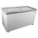 Kelvinator Commercial KCNF140WH 59 1/2" Mobile Ice Cream Freezer w/ Wire Storage Basket - White, 120v-cityfoodequipment.com