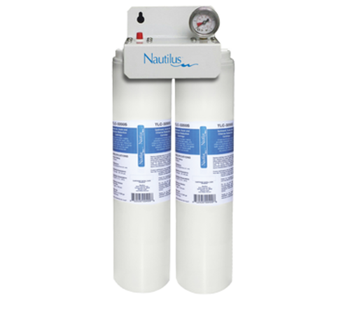 Kold-Draft TLC-107097F Double-Head Nautilus Water Filter w/ Gauge & Carbon Block Cartridge-cityfoodequipment.com