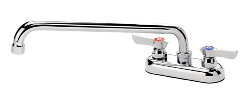 Krowne 11-412L Deck Mount Faucet w/ 12" Swing Nozzle-cityfoodequipment.com