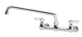 Krowne 12-812L Splash Mount Faucet w/ 12" Swing Nozzle-cityfoodequipment.com
