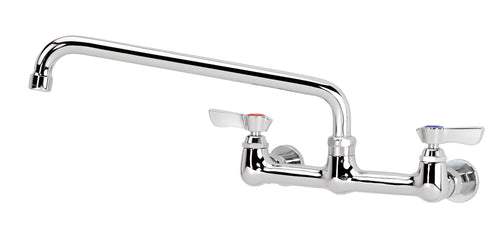 Krowne 12-812L Splash Mount Faucet w/ 12" Swing Nozzle-cityfoodequipment.com