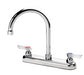 Krowne 13-801L Deck Mount Faucet - 6" Gooseneck Spout, 8" Centers-cityfoodequipment.com