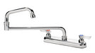 Krowne 13-818L Deck Mount Faucet w/ 18" Double Jointed Swing Nozzle-cityfoodequipment.com
