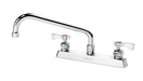 Krowne 15-510L Deck Mount Faucet - 10" Swing Spout, 8" Centers-cityfoodequipment.com