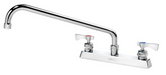 Krowne 15-514L Deck Mount Faucet w/ 14" Swing Nozzle-cityfoodequipment.com