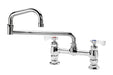 Krowne 15-818L Deck Mount Faucet w/ 18" Swing Nozzle-cityfoodequipment.com