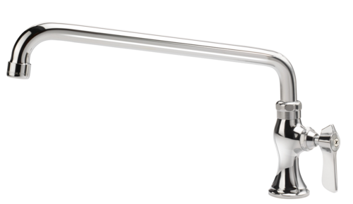 Krowne 16-109L Deck Mount Pantry Faucet w/ 12" Swing Nozzle-cityfoodequipment.com