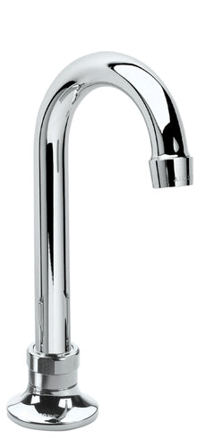 Krowne 16-130L Deck Mount Faucet - 3 1/2" Gooseneck Faucet, Single Hole-cityfoodequipment.com