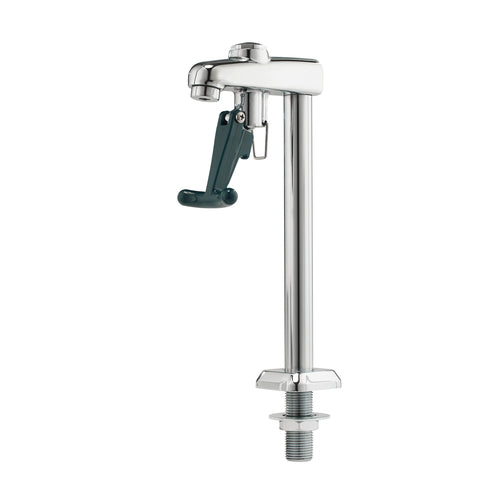 Krowne 16-135L Low Lead Deck Mount Glass Filler, 8" High From Deck To Spout-cityfoodequipment.com