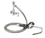 Krowne 20-101L Wall Mount Pot Filler Faucet w/ 72" Hose & Hook Nozzle-cityfoodequipment.com