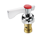 Krowne 21-309L Hot Stem Assembly Valve & Handle Repair Kit w/ 1/4 Turn for Royal Series Faucets & Pre-Rinse Units-cityfoodequipment.com