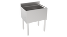 Krowne 18-24 24" Silver Series Cocktail Station w/ 80 lb Ice Bin, Stainless Steel-cityfoodequipment.com