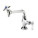 Krowne 16-160L Deck Mount Pot Filler Faucet w/ 6" Swing Nozzle-cityfoodequipment.com