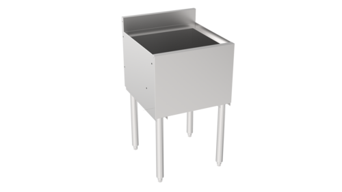 Krowne 18-18 18" Silver Series Cocktail Station w/ 60 lb Ice Bin, Stainless Steel-cityfoodequipment.com