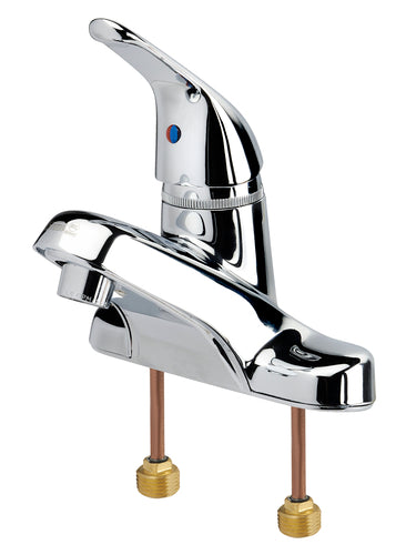 Krowne 12-510L Deck Mount Faucet w/ 4" Cast Spout & Lever Handle-cityfoodequipment.com