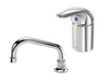 Krowne 16-331L Deck Mount Faucet w/Remote Spout & Single Hole-cityfoodequipment.com