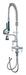 Krowne 18-508L 25 1/4"H Deck Mount Pre Rinse Faucet - 1.2 GPM, Base with Nozzle-cityfoodequipment.com