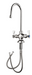 Krowne 16-450L Deck Mount Lavatory Faucet w/ 5 5/8" Spout & Lever Handle - Single Hole, Chrome Plated-cityfoodequipment.com