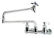 Krowne 16-253L Splash Mount Pot Filler Faucet w/ 24" Swing Nozzle-cityfoodequipment.com