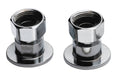 Krowne 21-400L Low Lead Commercial Coupling Flanges For 12 8 Series Faucets-cityfoodequipment.com