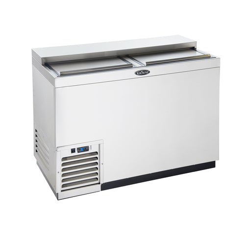Krowne BC48-SS 48" Forced Air Bottle Cooler - Holds (348) 12 oz Bottles, Stainless, 115v-cityfoodequipment.com